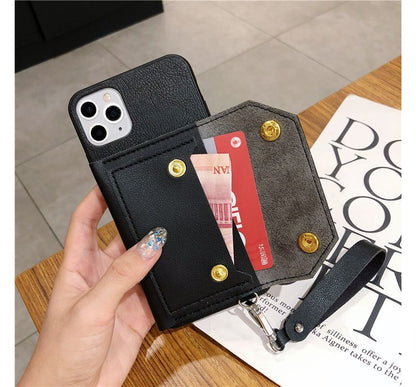 Faux Leather Coin Purse Phone Case