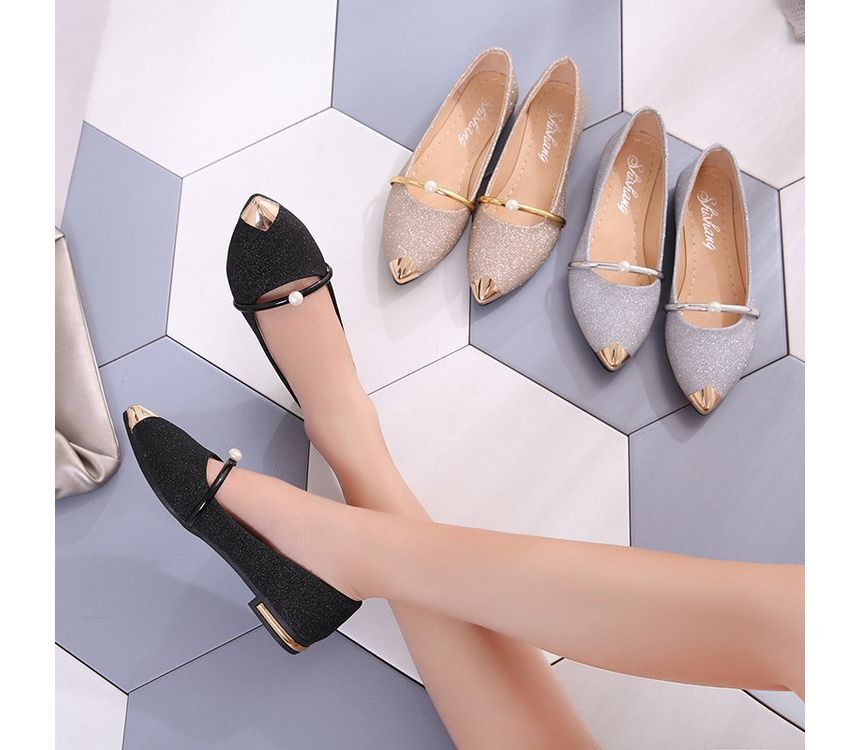 Accent Flats Metal Pointy