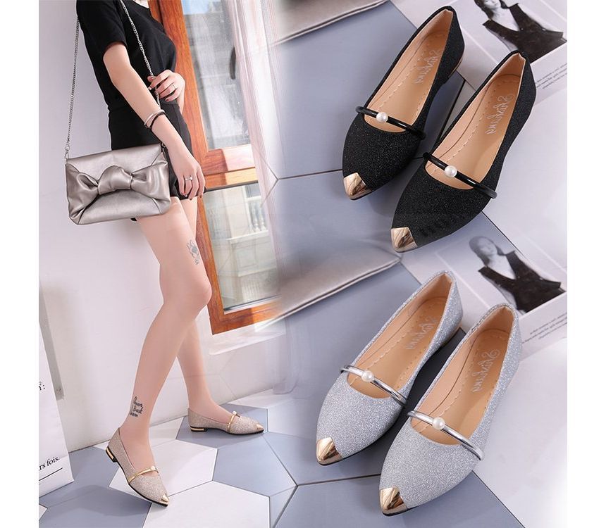 Accent Flats Metal Pointy