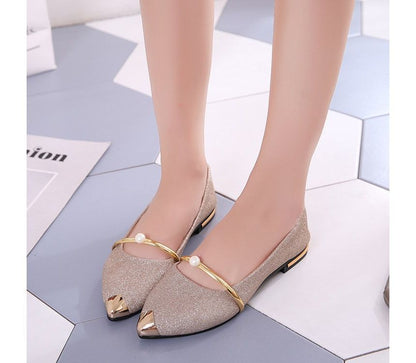 Accent Flats Metal Pointy