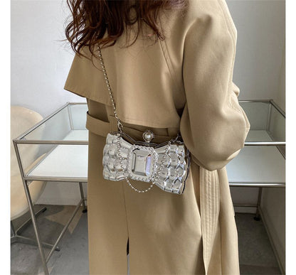 Chain Bow Crossbody Bag