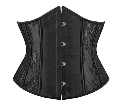 Lace Hook-and-Eye Corset Belt