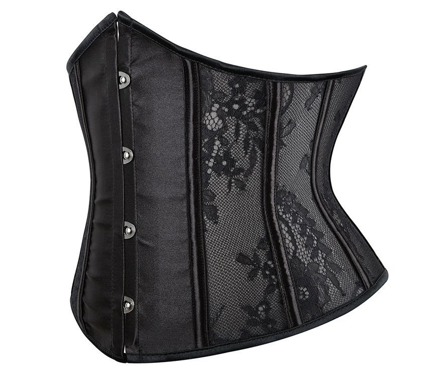 Lace Hook-and-Eye Corset Belt