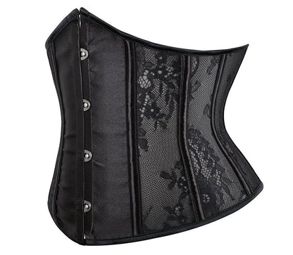 Lace Hook-and-Eye Corset Belt