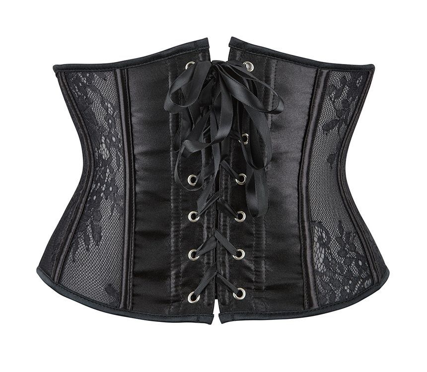 Lace Hook-and-Eye Corset Belt