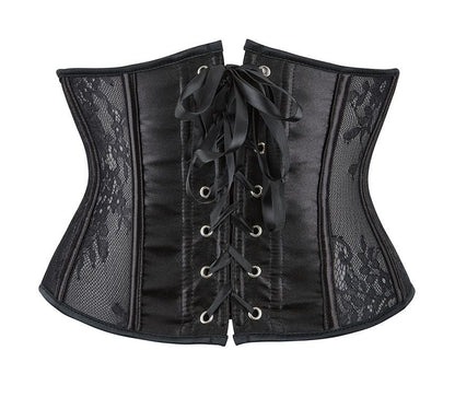 Lace Hook-and-Eye Corset Belt