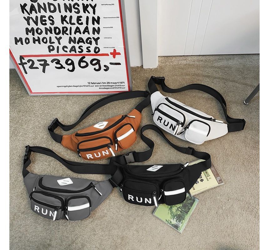Lettering Lightweight Sling Bag
