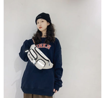 Lettering Lightweight Sling Bag