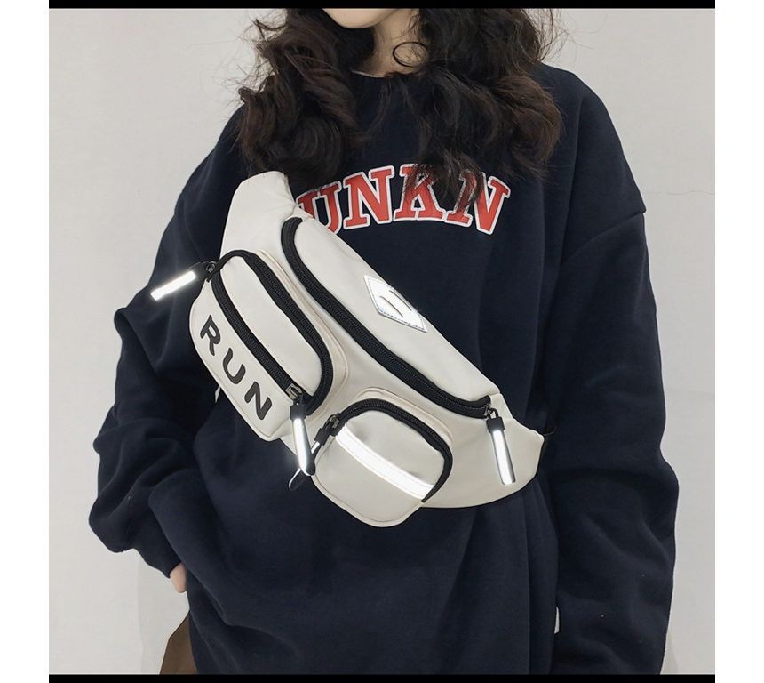 Lettering Lightweight Sling Bag