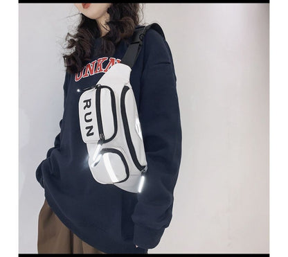 Lettering Lightweight Sling Bag