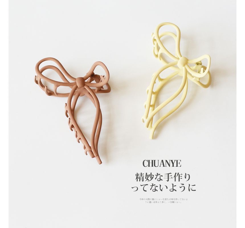 Bow Alloy Hair Clamp