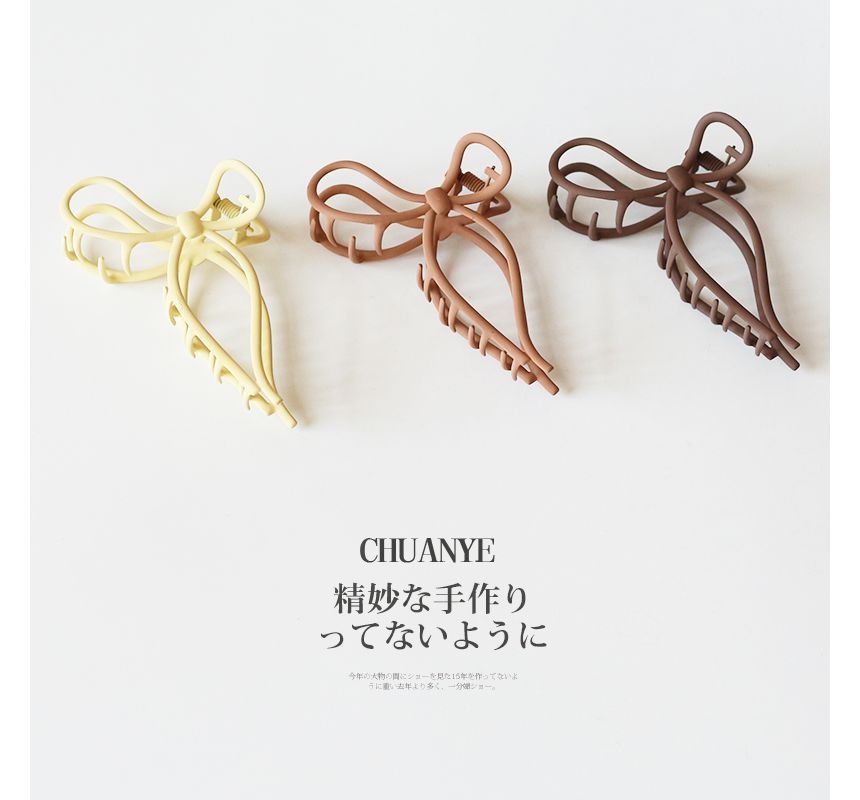 Bow Alloy Hair Clamp