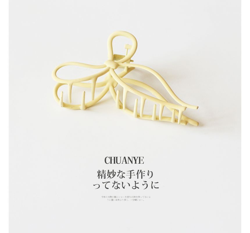 Bow Alloy Hair Clamp