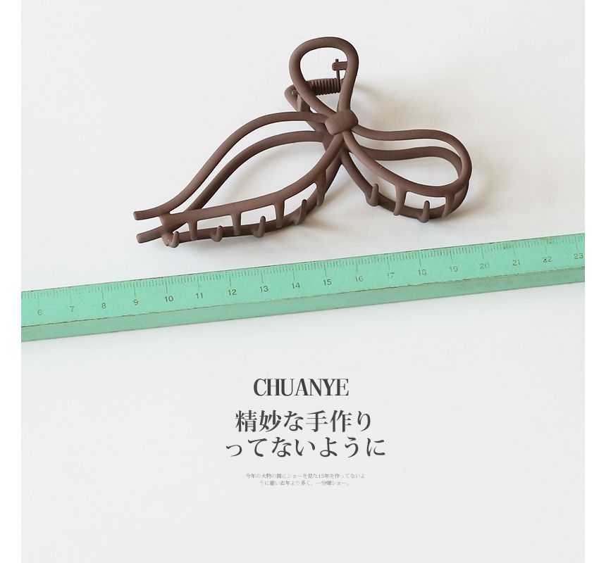 Bow Alloy Hair Clamp