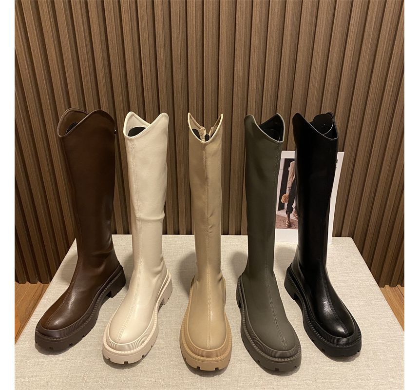 Platform Tall Cowboy Boots