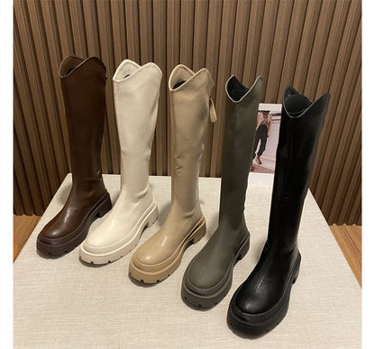 Platform Tall Cowboy Boots