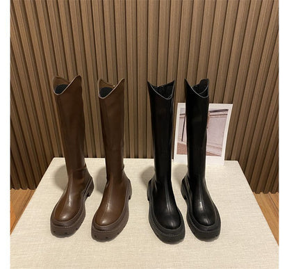 Platform Tall Cowboy Boots