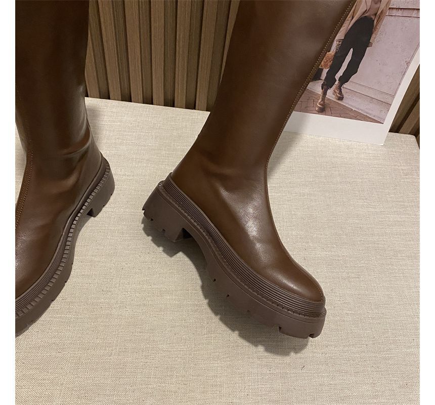 Platform Tall Cowboy Boots