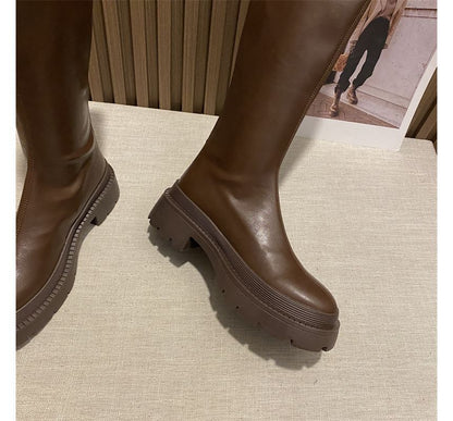 Platform Tall Cowboy Boots