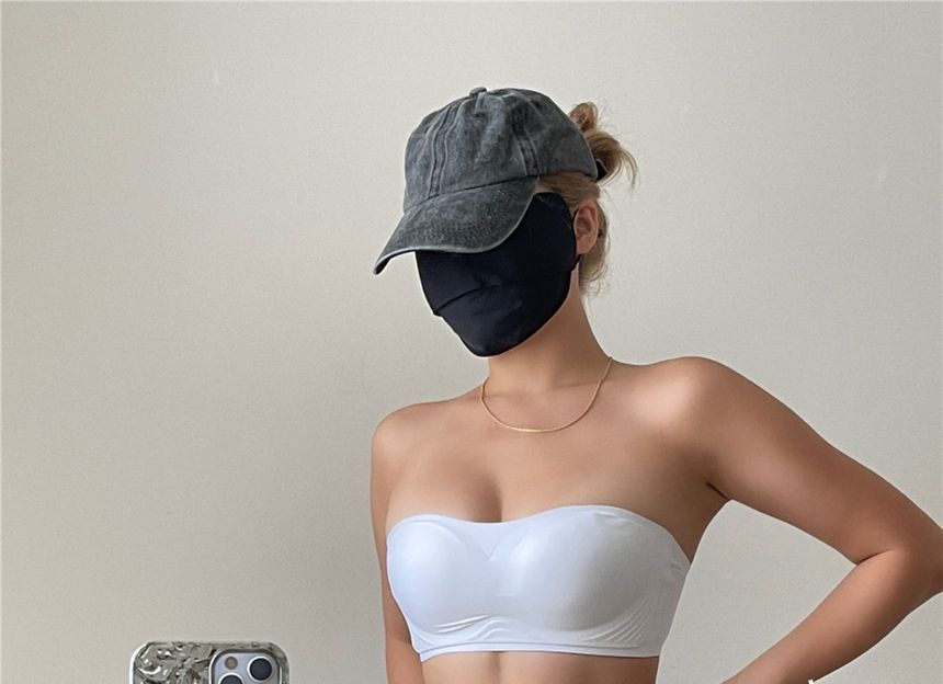 Plain Strapless Bra