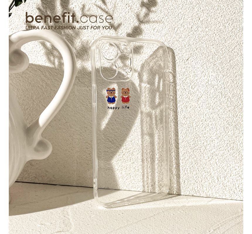 Bear Transparent Phone Case