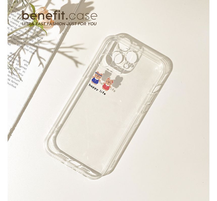 Bear Transparent Phone Case