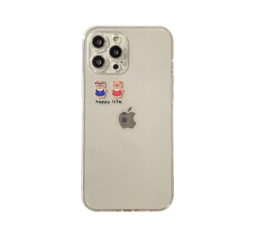 Bear Transparent Phone Case