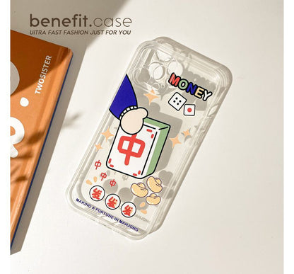 Mahjong Transparent Phone Case