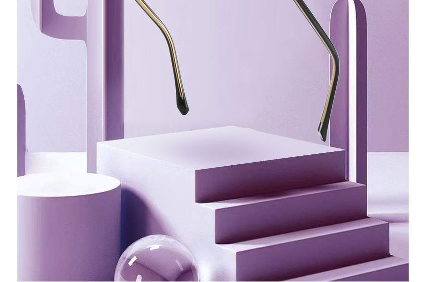 Round Glasses with Magnetic Snap On Sunglasses