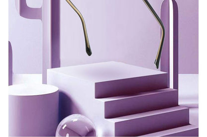 Round Glasses with Magnetic Snap On Sunglasses