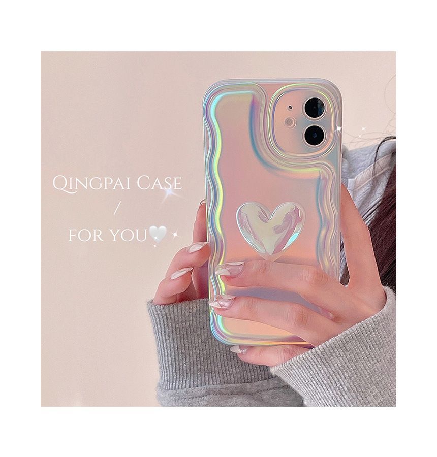 Heart Hologram Phone Case