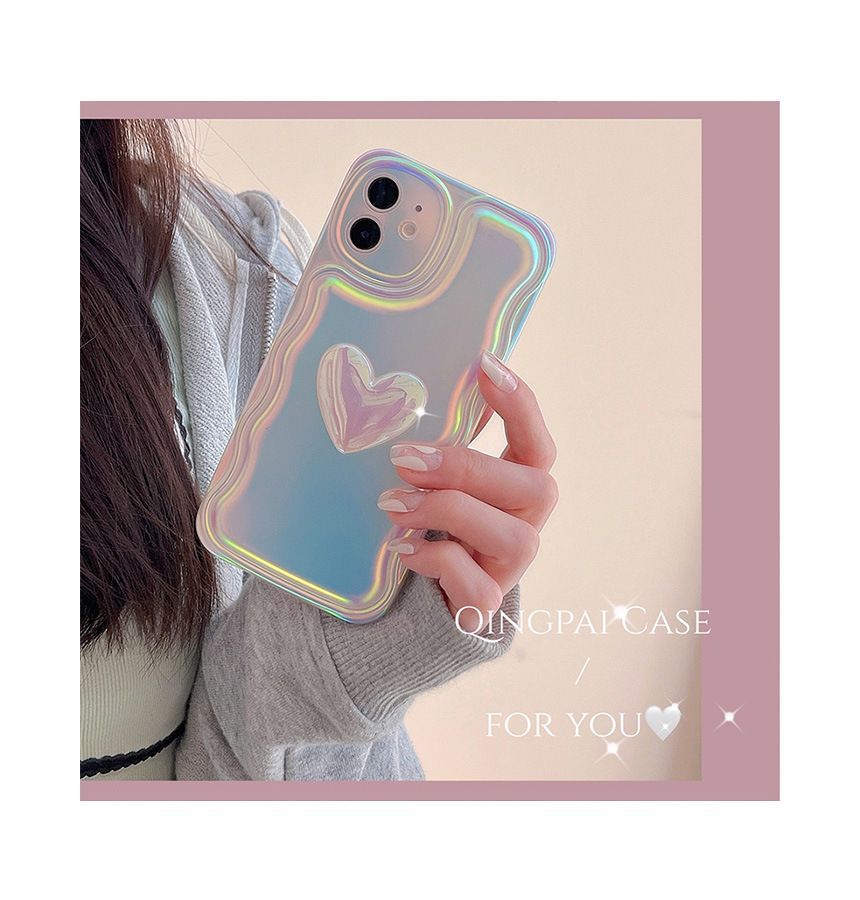 Heart Hologram Phone Case