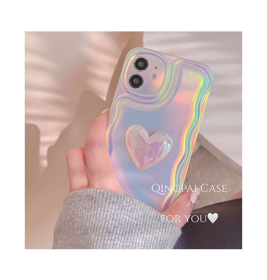 Heart Hologram Phone Case