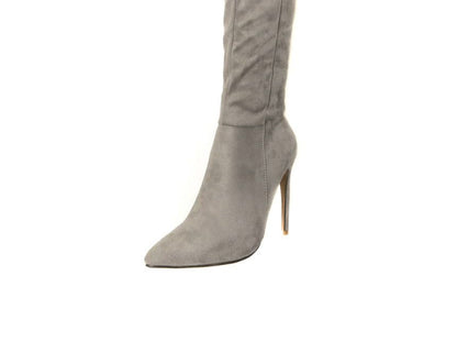 Pointy Stiletto Heel Tall Boots