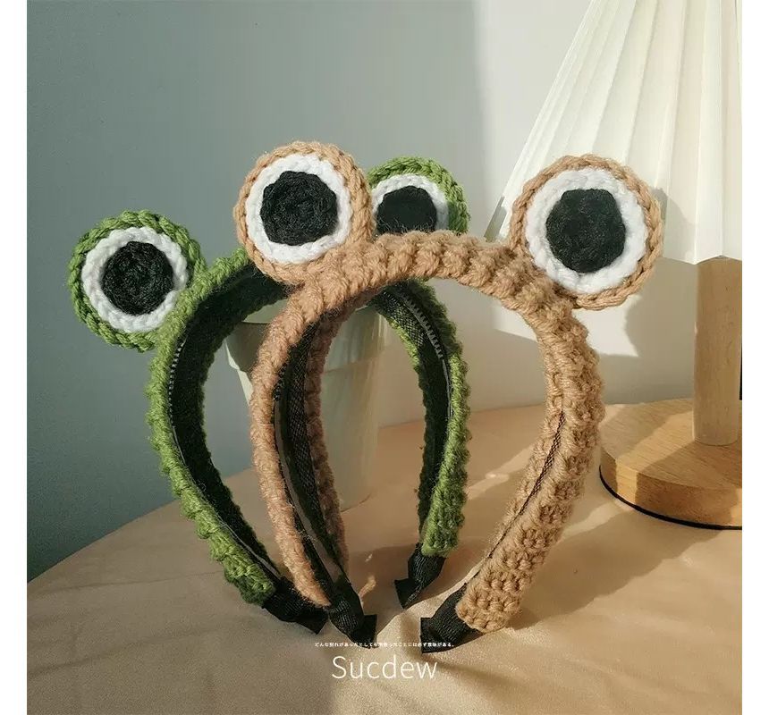 Frog Knit Headband