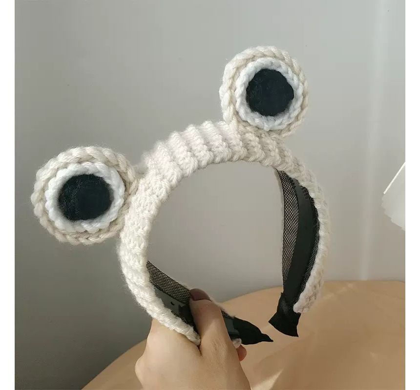 Frog Knit Headband