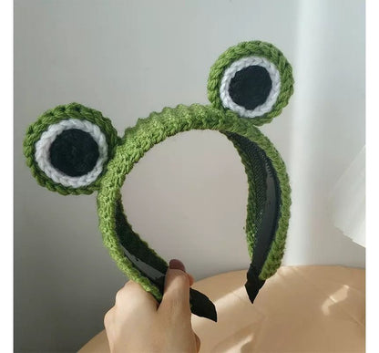 Frog Knit Headband