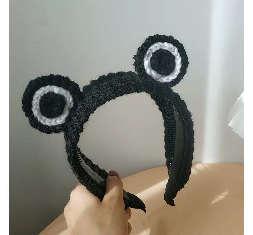 Frog Knit Headband