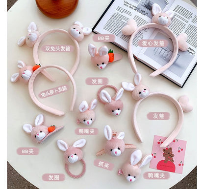 Rabbit Hair Clip / Headband / Hair Clamp / Hair Tie (various designs)