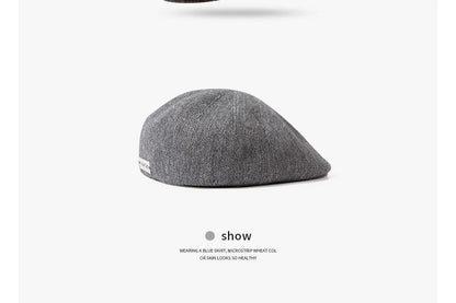 Tag Detail Plain Beret