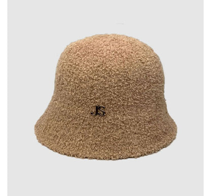 Chenille Plain Bucket Hat