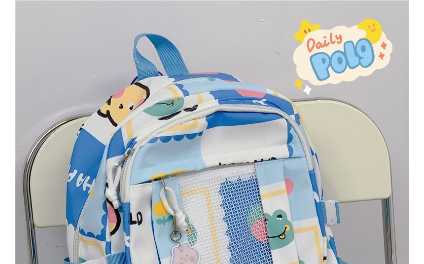 Lightweight Cartoon Print Backpack