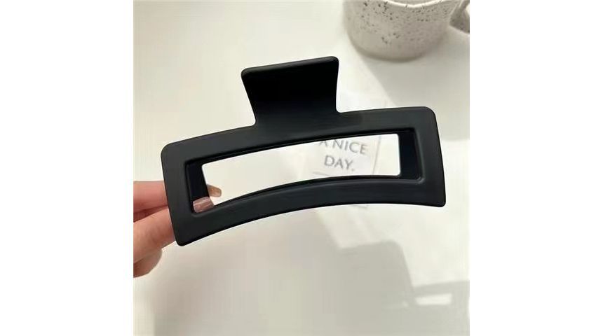 Matte Plastic Hair Clamp