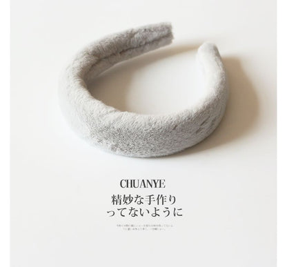 Plain Chenille Headband