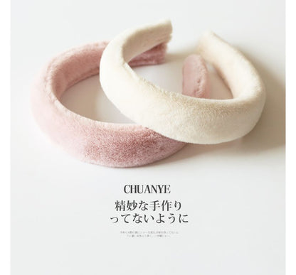 Plain Chenille Headband