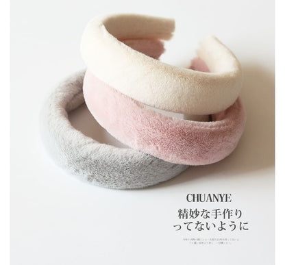 Plain Chenille Headband