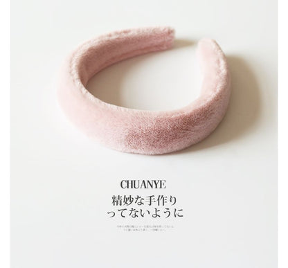 Plain Chenille Headband