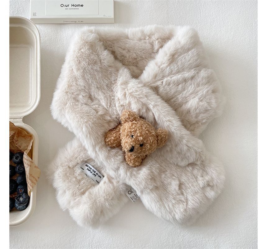 Bear Faux Scarf Fur