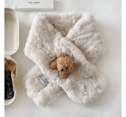 Bear Faux Scarf Fur