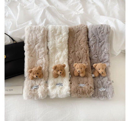 Bear Faux Scarf Fur
